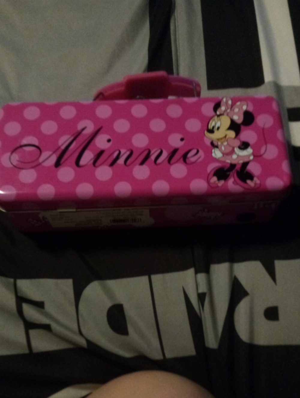 Disney Minnie Mouse Pink Polka Dot Carry Case